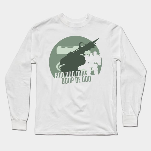 Overwatch - Bastion - Configuration: Tank Long Sleeve T-Shirt by alcateiaart